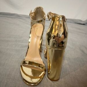 Gold Heels